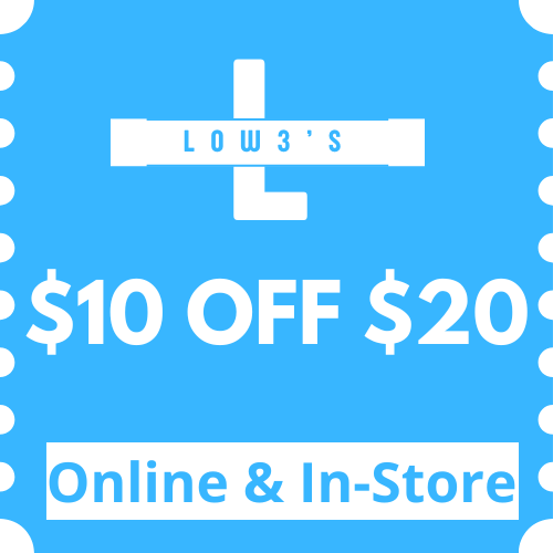 Lowes $10 Off $20 Online & In-Store