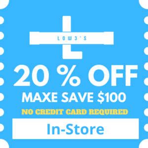 Lowes 20% Off – In-Store
