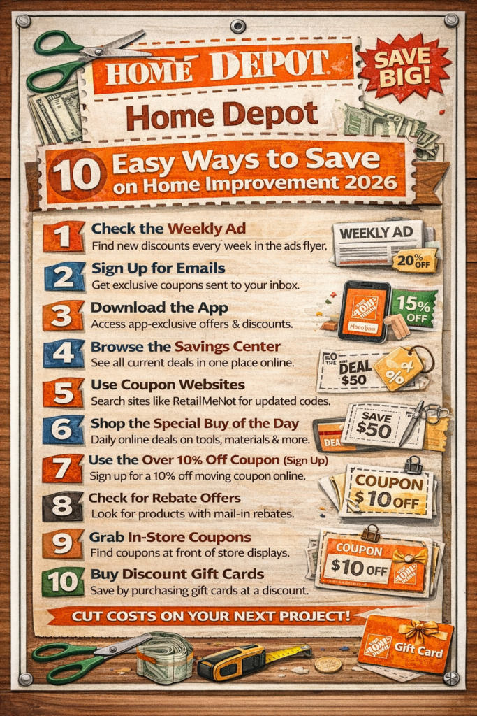 Home Depot Coupons