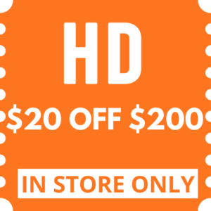 Home Depot $20 Off $200 In-Store