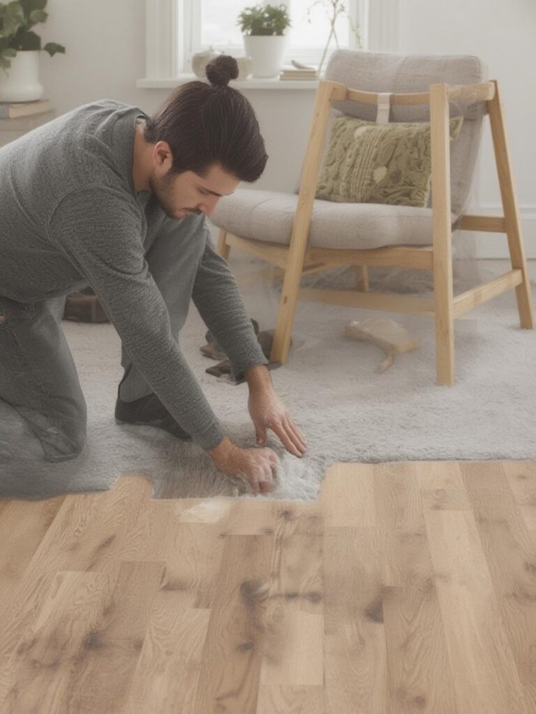 DIY Spring Flooring