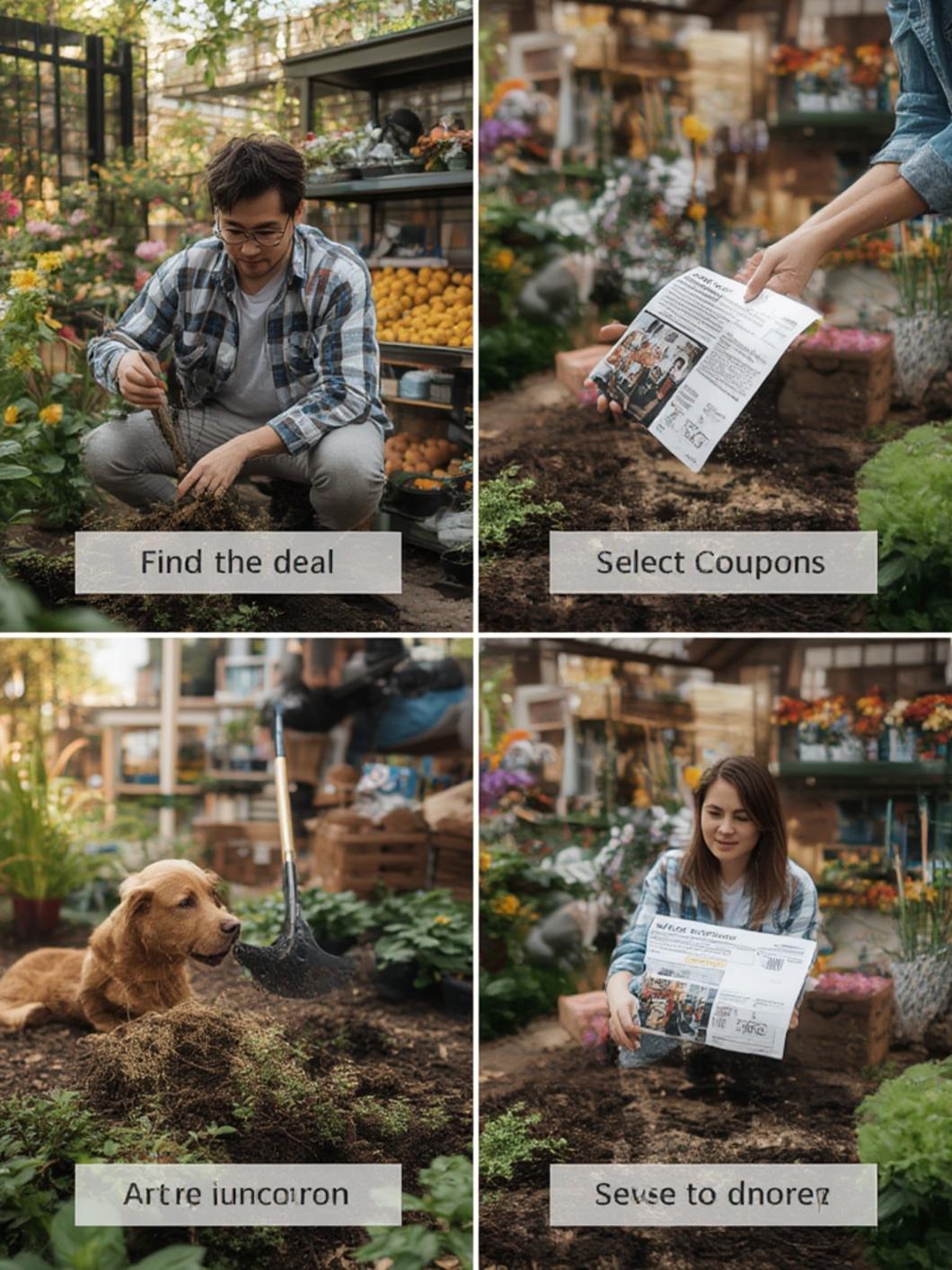 Step-by-step soil mixing in a raised bed