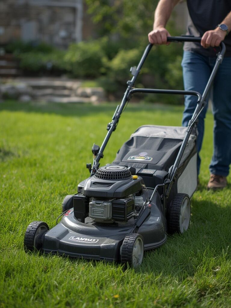 Lawn Mower with Lowes
