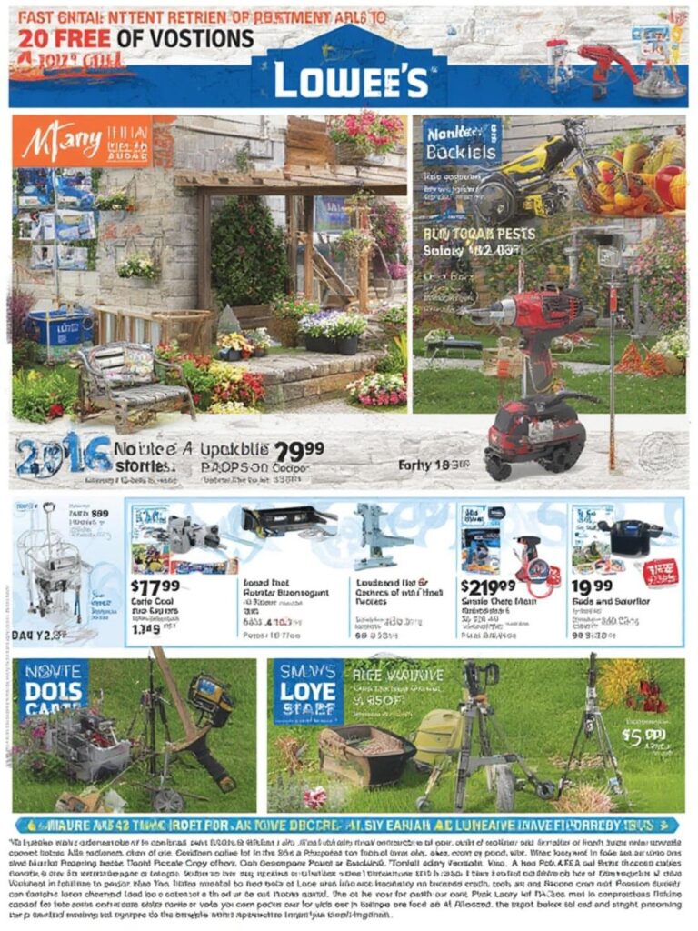 Lowes Promo Codes for Yard Tools