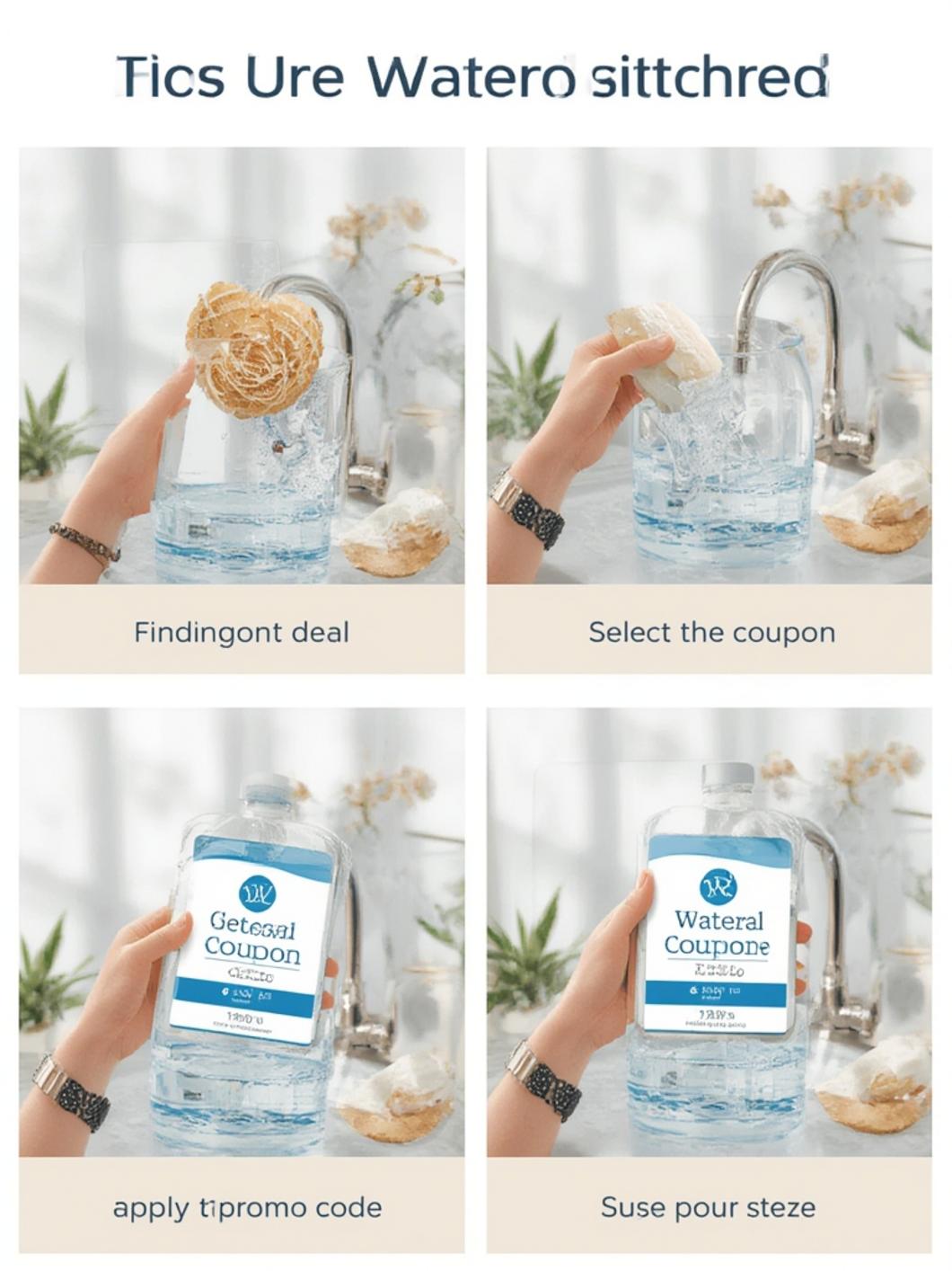 Step-by-step water softener installation diagram